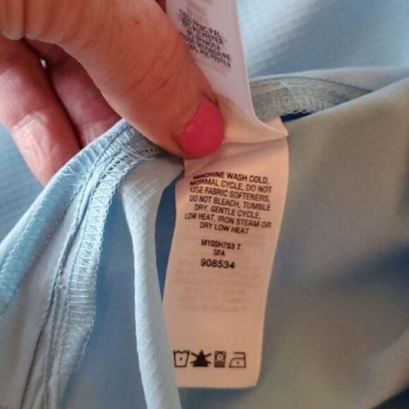 Cabela's Guidewear Fishermen Vented Lt. Blue Casual Button Down SS Sz. XXL Shirt - Picture 9 of 15